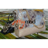 Glitter gold evening bag