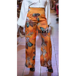 Pantalon fluide en coupe droite
