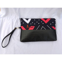 Pochette wax  noire