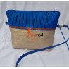 Sac en wax bleu