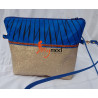 Sac en wax bleu