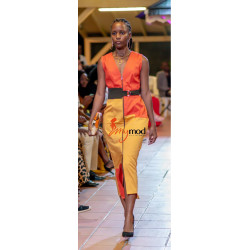 Robe crayon patchwork