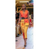 Robe crayon patchwork